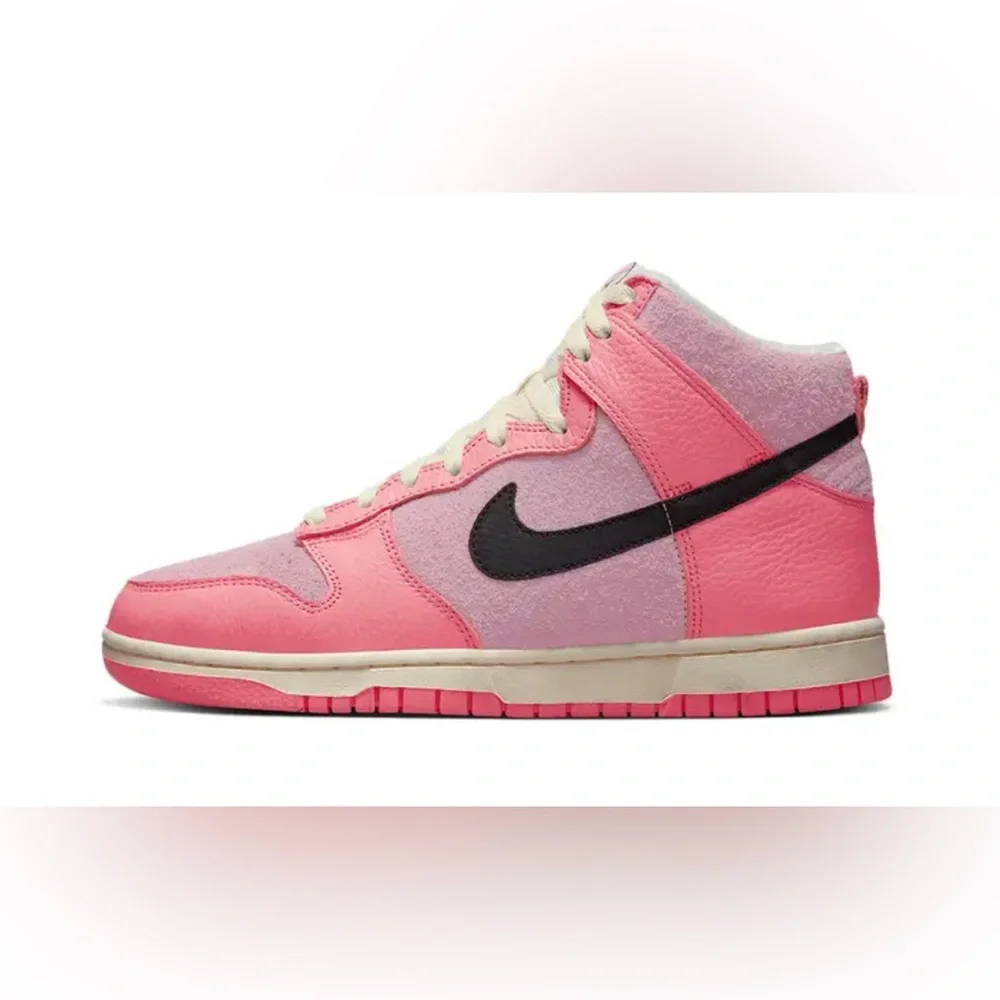 Nike Dunk High Hoops Pack Pink! - Picture 1 of 4